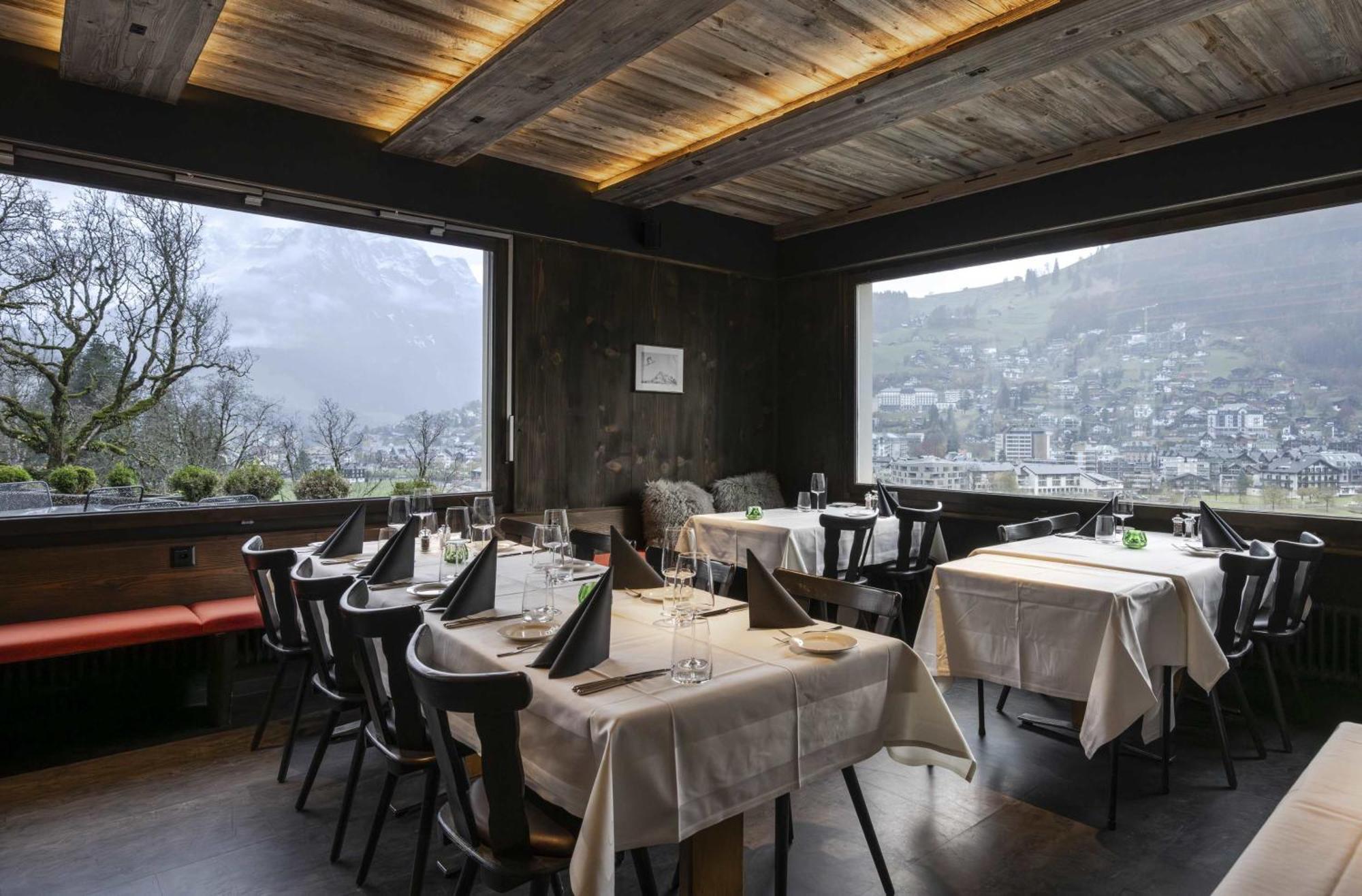 Hotel Restaurant Baenklialp Энгельберг Экстерьер фото