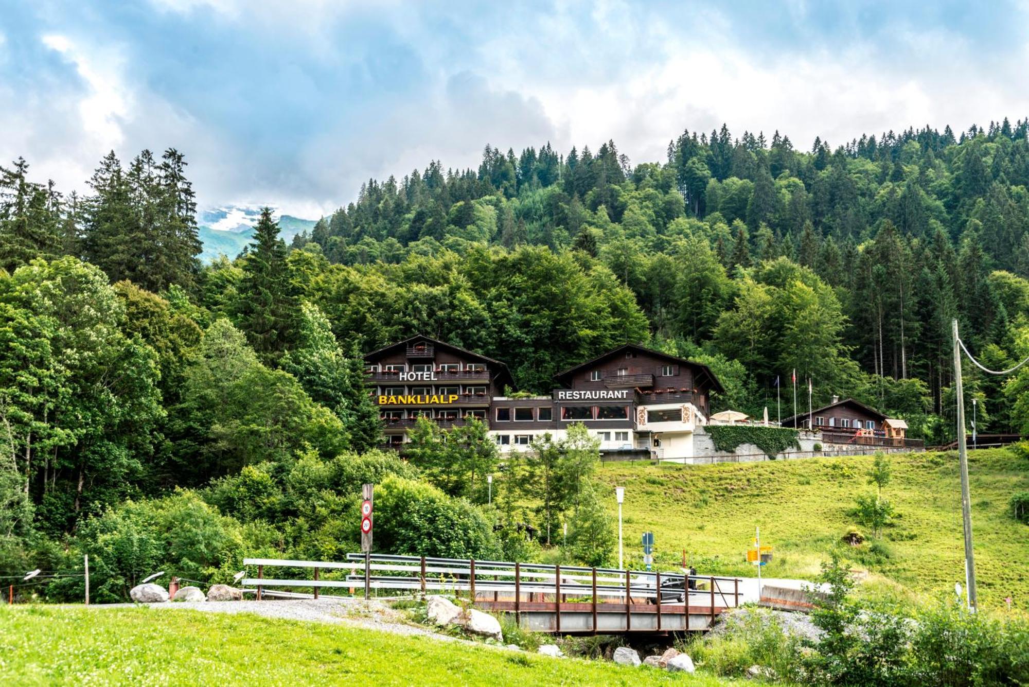 Hotel Restaurant Baenklialp Энгельберг Экстерьер фото